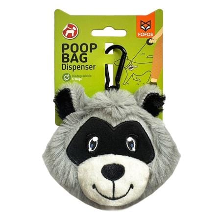 กระเป๋าเก็บมูลสัตว์เลี้ยงพกพา FOFOS POOP BAG RACCOON (17 ใบ)_0