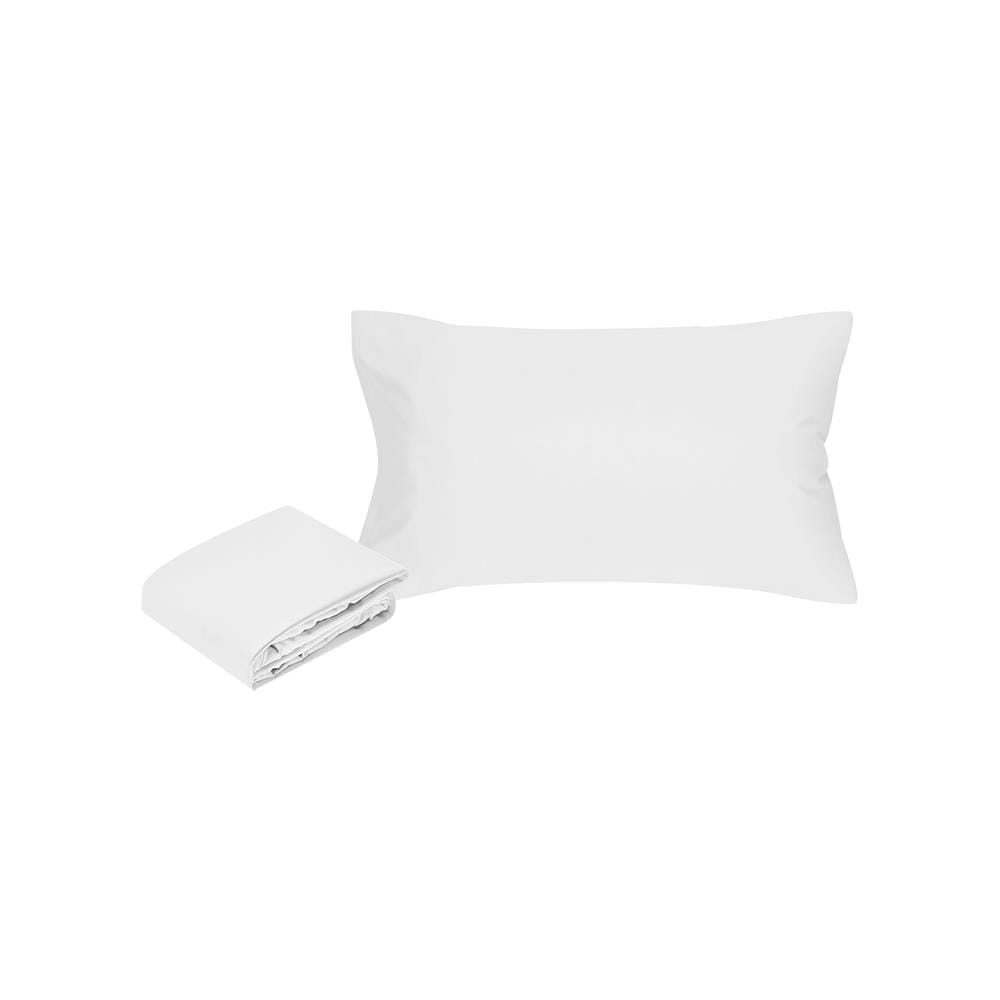 ชุดผ้าปูที่นอน 3.5 ฟุต 2 ชิ้น ME LIVING 180TN TC สี WHITE