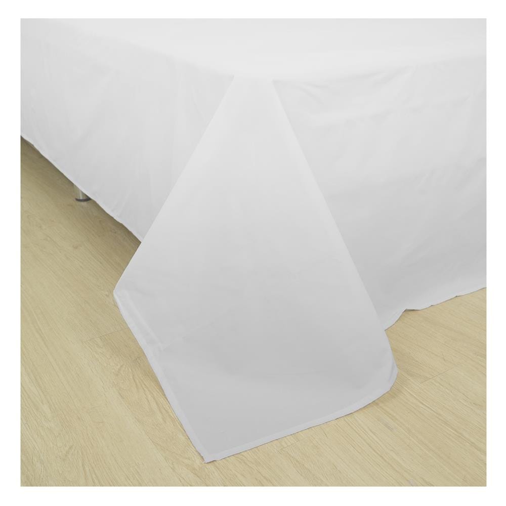 ผ้าปูที่นอน ME LIVING 180TN TC 72X110 นิ้ว สี WHITE