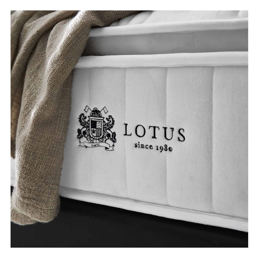 ที่นอนสปริง 6 ฟุต LOTUS รุ่น REBECA พร้อมหมอนหนุน 2 ชิ้น