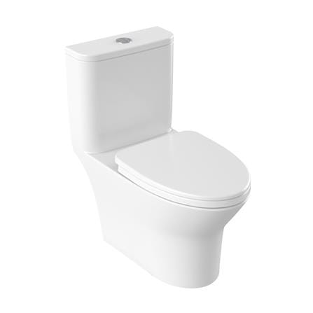 สุขภัณฑ์ 1 ชิ้น HAFELE 495.61.473 3/4.5 ลิตร สีขาว_0