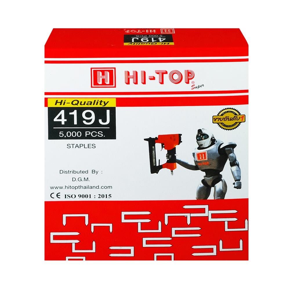 ลวดยิงไม้ขาคู่ HI-TOP 419J 19 มม. 5,000 นัด