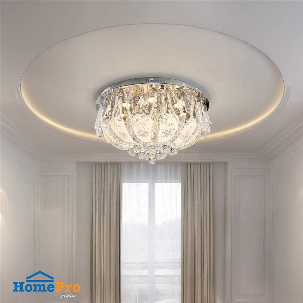 ไฟถาด LED CARINI CFC-11074 32 วัตต์ DAYLIGHT/COOL WHITE/WARM WHITE สีขาวใส 4 หัว