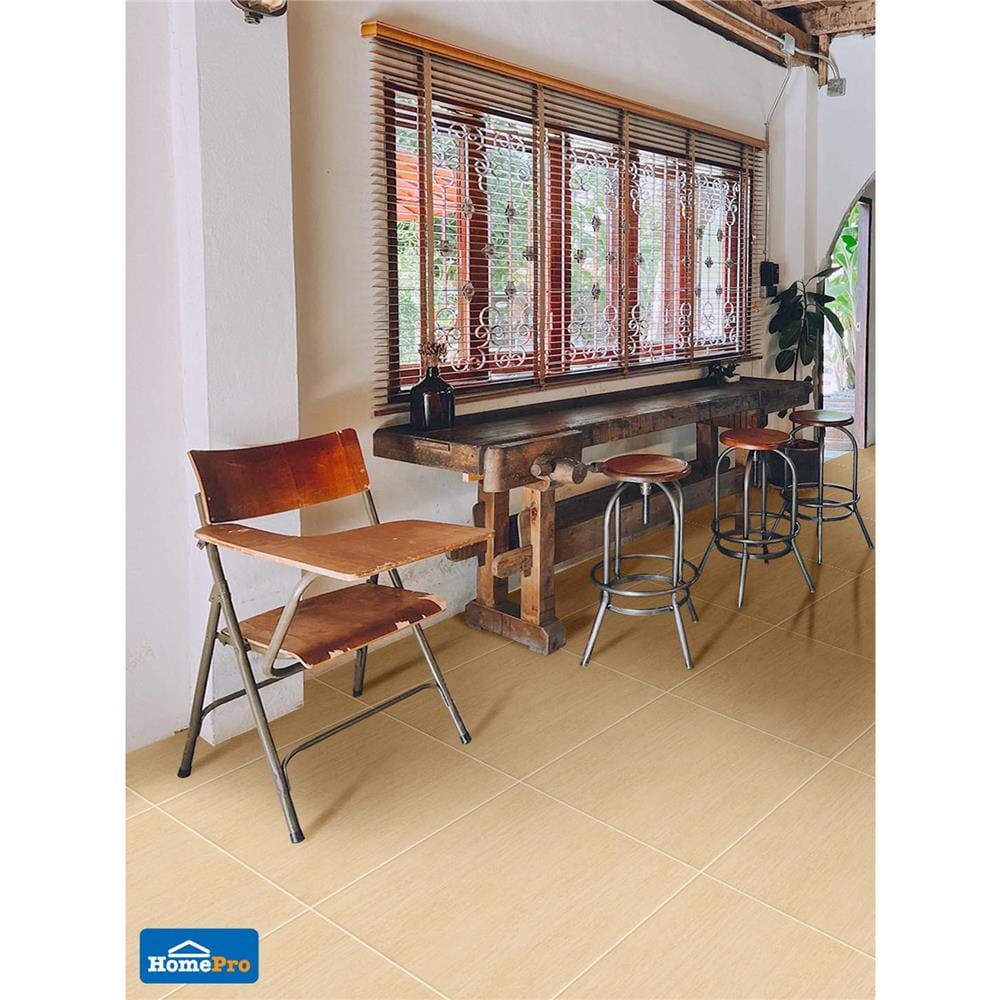 กระเบื้องพื้น 60x60 ซม. TARA โซนา เบจ PM 1.44 ตร.ม.