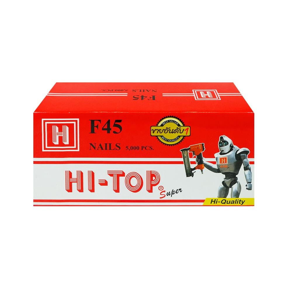 ตะปูลมขาเดี่ยว HI-TOP F 45 มม. 5,000 นัด