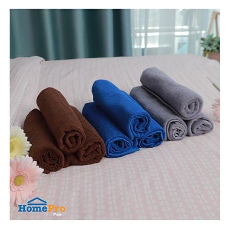 ผ้าขนหนู HOME LIVING STYLE 15X30 นิ้ว สี NAVY แพ็ก 3 ชิ้น_5