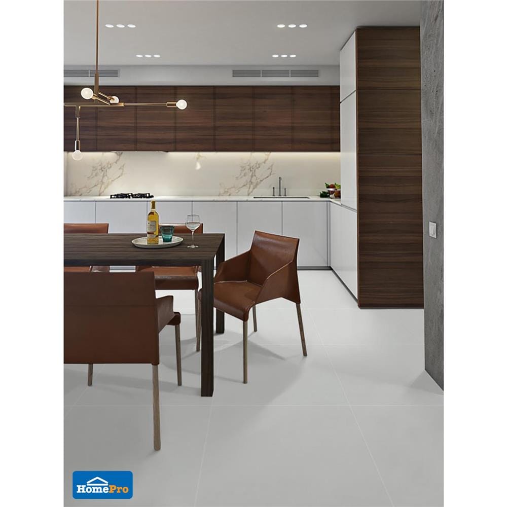 กระเบื้องพื้น 60x60 ซม. COTTO ดีพ ขาว PM 1.44M2