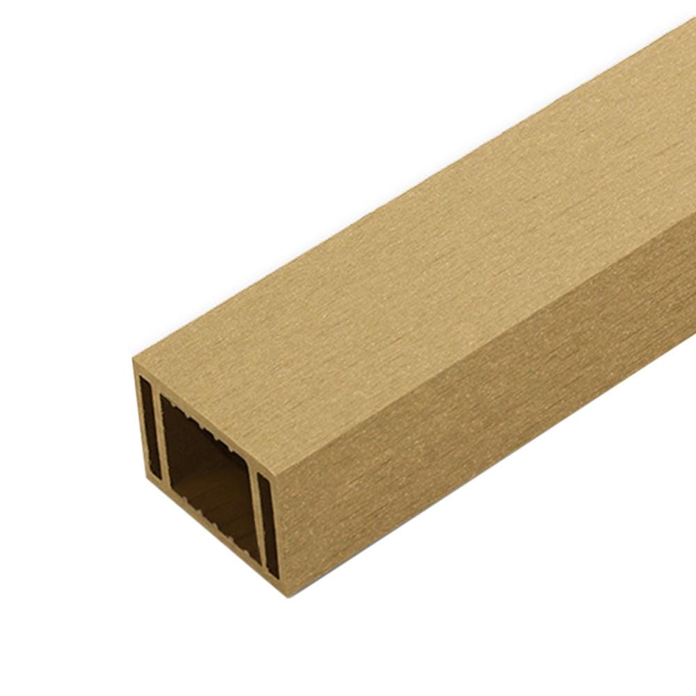 ไม้ระแนง WPC แบบกลวง WATSADUNIYOM OLT-H002 9x5x300 ซม. สีสัก