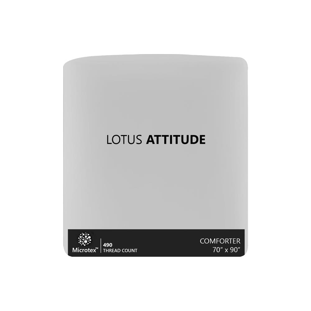 ชุดผ้าปูที่นอน 3.5 ฟุต 4 ชิ้น LOTUS ATTITUDE NORDEN สี VIRGIN