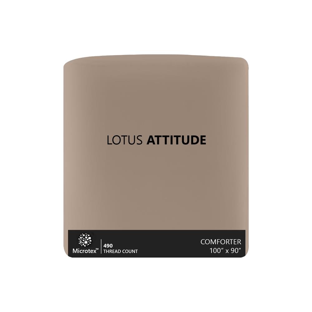 ชุดผ้าปูที่นอน 5 ฟุต 6 ชิ้น LOTUS ATTITUDE NORDEN สี TEGEL