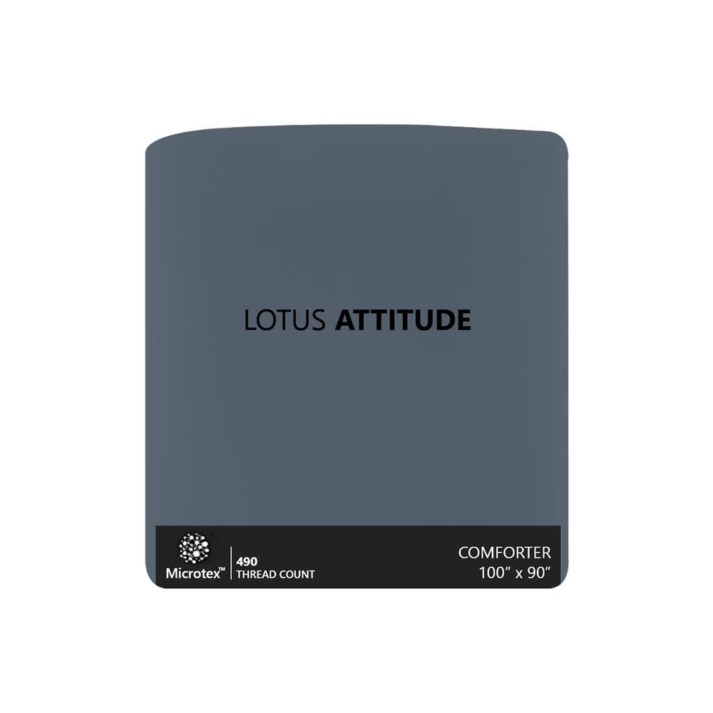 ชุดผ้าปูที่นอน 5 ฟุต 6 ชิ้น LOTUS ATTITUDE NORDEN สี SAFIR