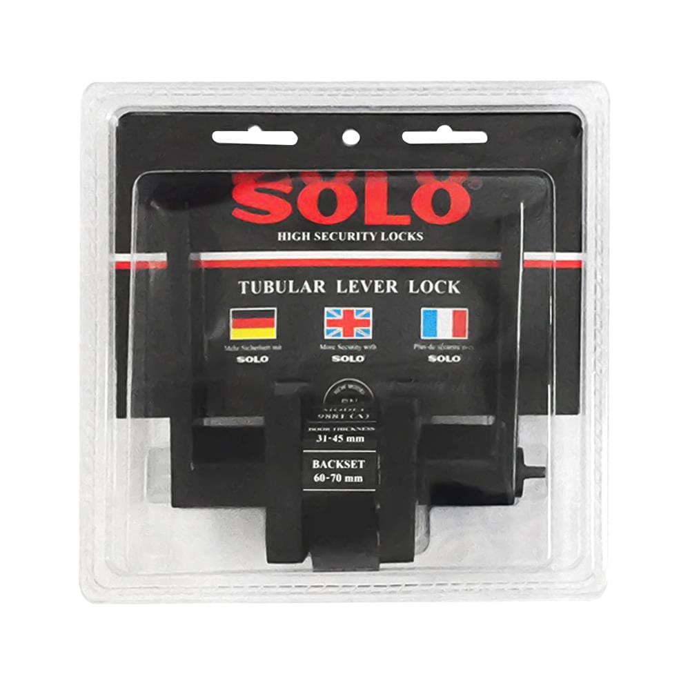 มือจับก้านโยก SOLO 9881 (A) BN สีดำ