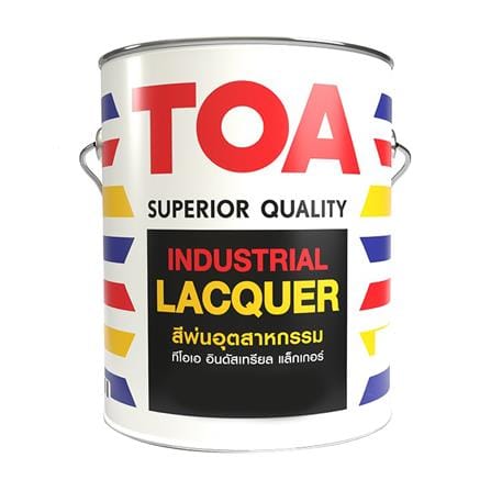สีพ่นอุตสาหกรรม TOA INDUSTRIAL LACQUER BASE D สีขาว ด้าน 1 แกลลอน_0