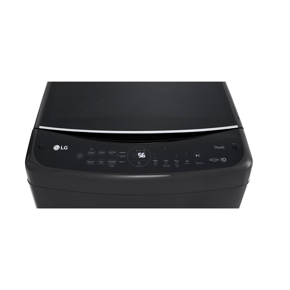 เครื่องซักผ้าฝาบน LG TV2521DV7B 21 กก. อินเวอร์เตอร์ สีดำ