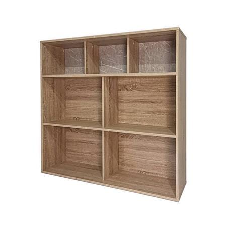 ชั้นวางของทึบ 7 ช่อง ME LIVING SOLID OAK/MARBLE_0