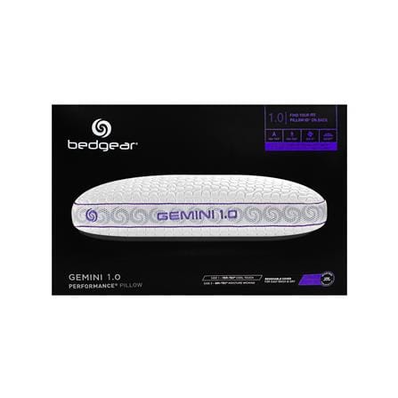 หมอนสุขภาพ เมมโมรี่โฟม BEDGEAR GEMINI 1.0 17x24 นิ้ว สีขาว_4