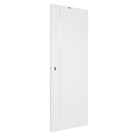 ประตูห้องน้ำ UPVC AZLE BN-01 70X200 ซม. สีขาว เจาะลูกบิด_3