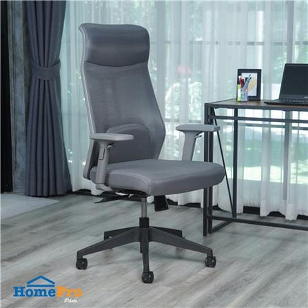 เก้าอี้สำนักงาน FURDINI TYLER A642-1 ผ้า สีเทา_7