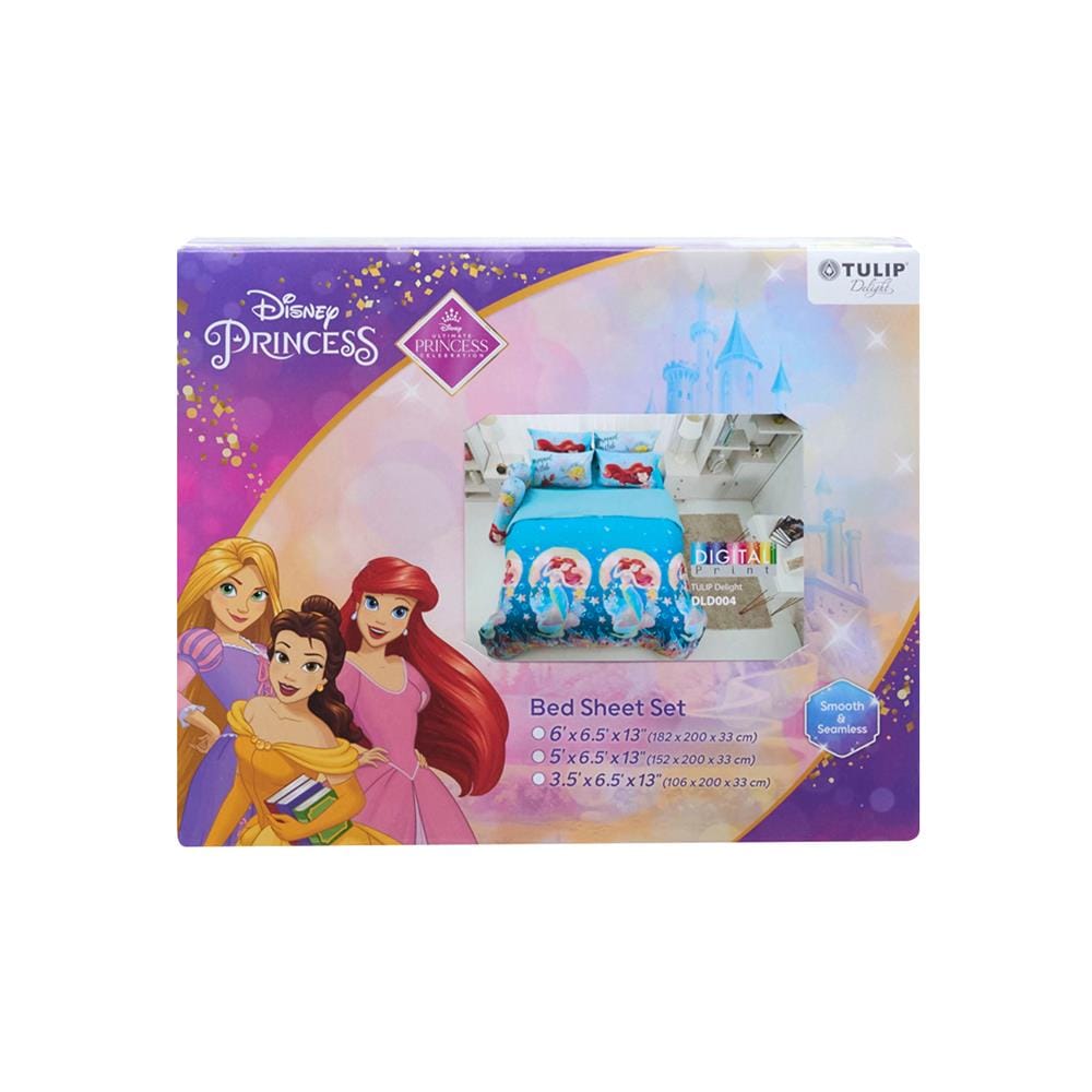 ชุดผ้าปูที่นอน 3.5 ฟุต 3 ชิ้น TULIP PRINCESS 60013-DLD004