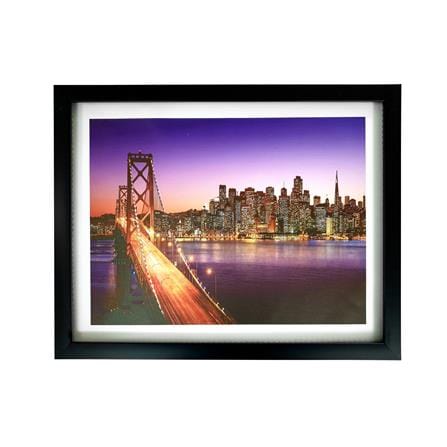 กรอบรูป PTS ROPE BRIDGE 1 18X14 นิ้ว สีดำ_0