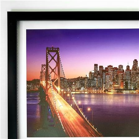 กรอบรูป PTS ROPE BRIDGE 1 18X14 นิ้ว สีดำ_1