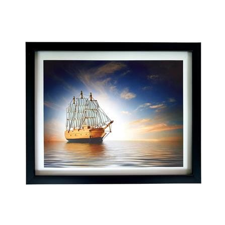 กรอบรูป PTS BARQUE 18X14 นิ้ว สีดำ_0