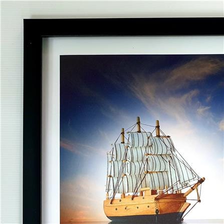 กรอบรูป PTS BARQUE 18X14 นิ้ว สีดำ_1