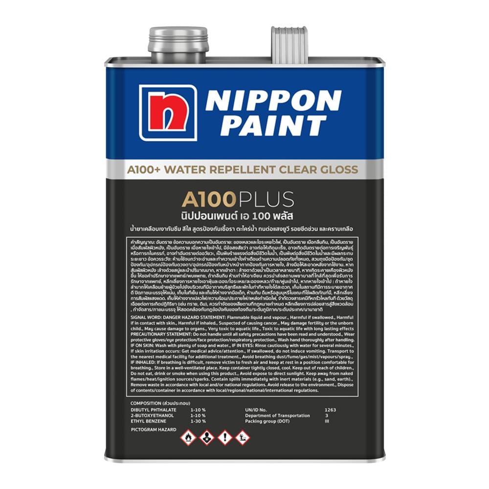 น้ำยาเคลือบเงาใส NIPPON PAINT A100 PLUS 1 แกลลอน