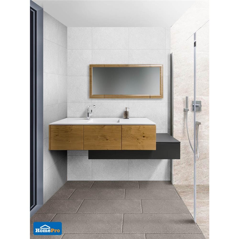 กระเบื้องผนัง DURAGRES 30x45 ซม. เมดิน่า ไลท์เกรย์ 0.81M2