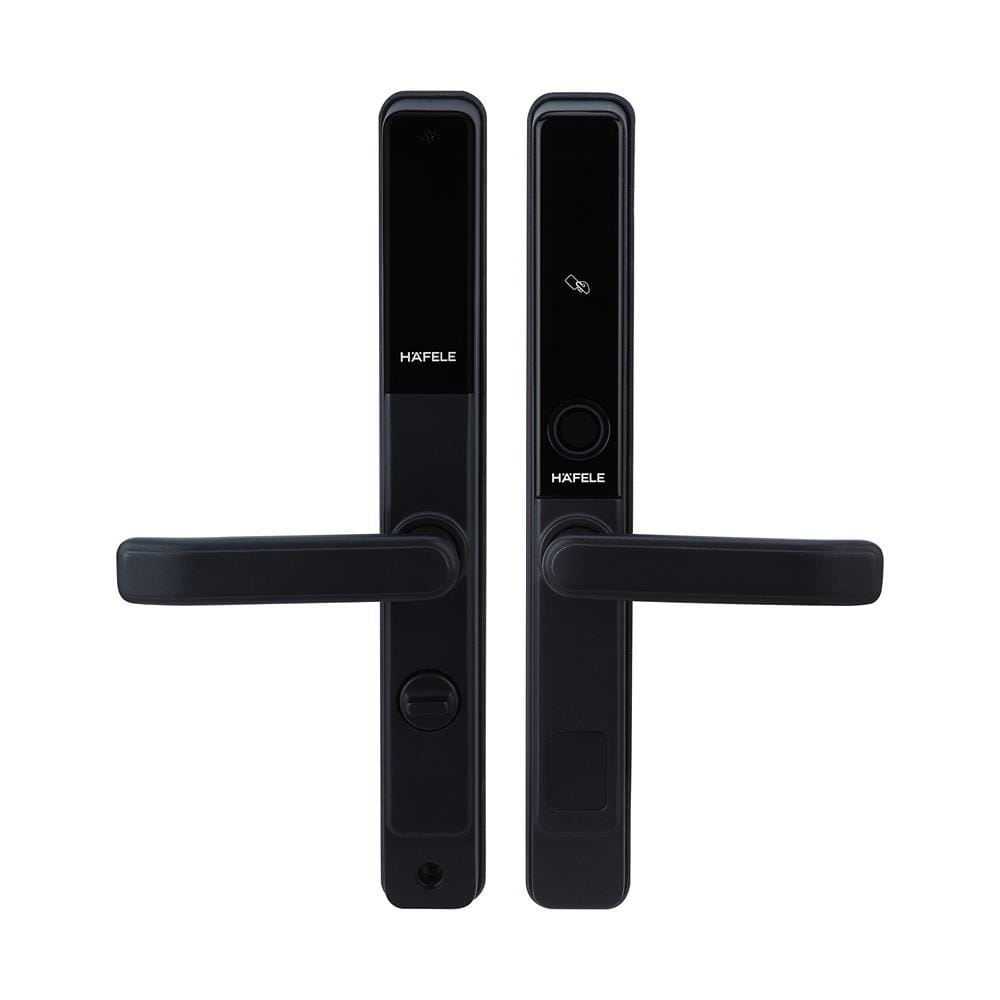 กลอนดิจิตอล HAFELE DL6600 499.21.196 บานเปิด สีดำ