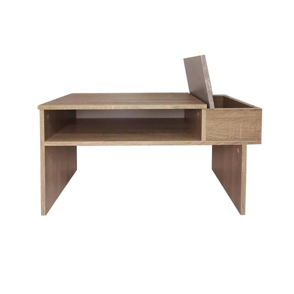 โต๊ะกลาง ME LIVING 80 ซม. สี SOLID OAK/MARBLE