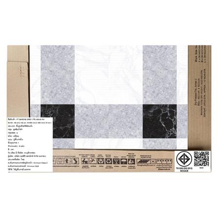กระเบื้องพื้น 18x18 นิ้ว TARA บาโรเน่ เทา_4