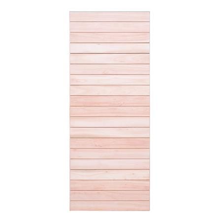 ประตูไม้เรดแกรนด์ดิส D2D ECO PINE 801 80X200 ซม. สีธรรมชาติ ไม่เจาะลูกบิด_0
