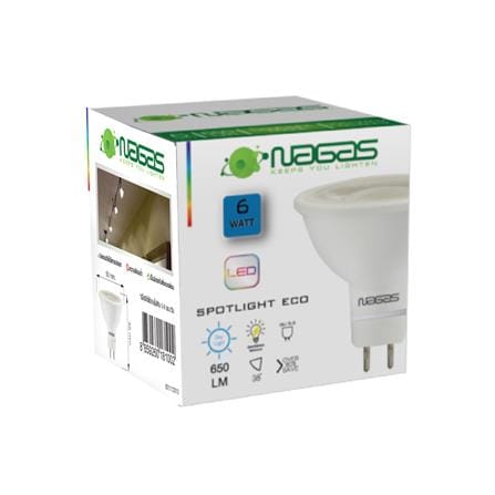 หลอด LED NAGAS MR16/PAR 6 วัตต์ DAYLIGHT GU5.3_2