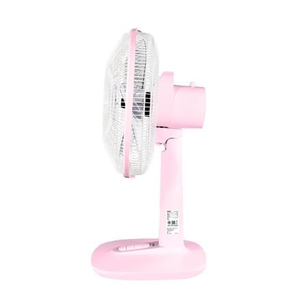 พัดลมตั้งโต๊ะ 14 นิ้ว HATARI T14M1 สีชมพู_2
