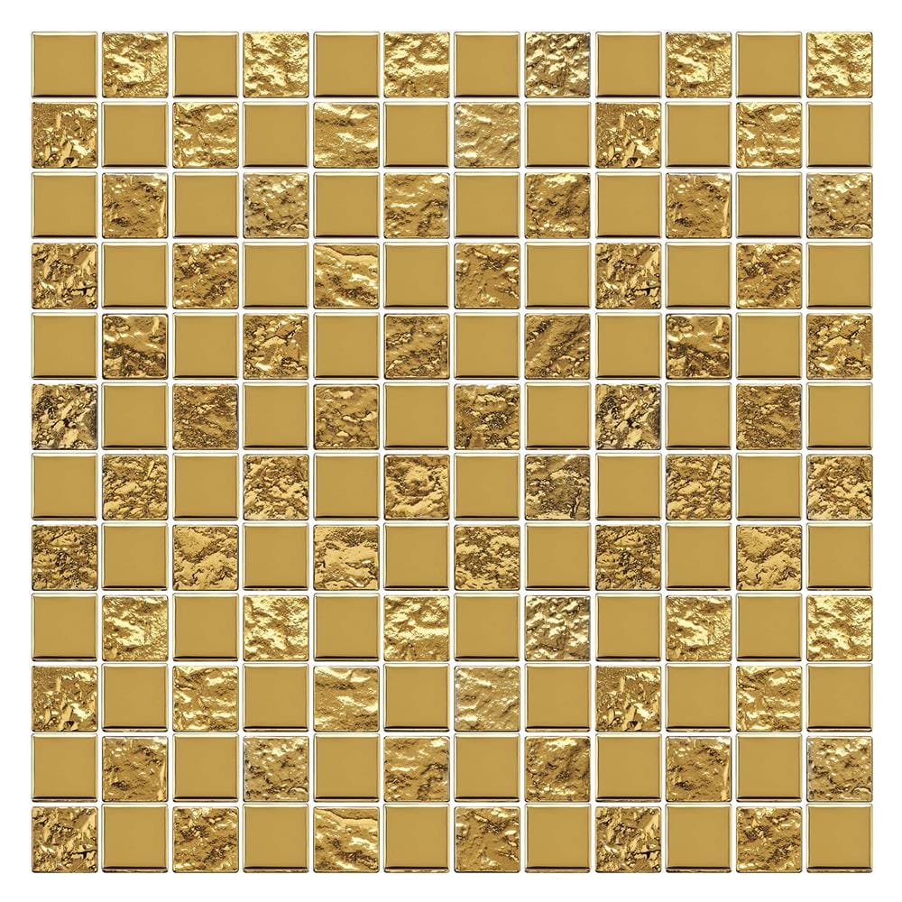 โมเสคแก้ว 30x30 ซม. GLASCERA ไชนีย์ 1 ทอง