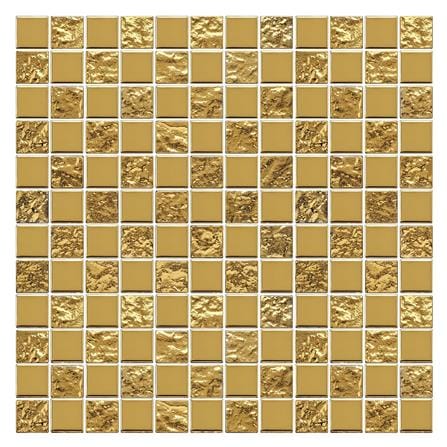 โมเสคแก้ว 30x30 ซม. GLASCERA ไชนีย์ 1 ทอง_0