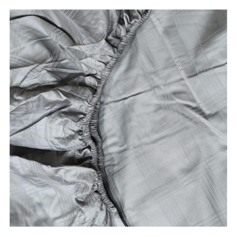 ชุดผ้าปูที่นอน 3.5 ฟุต 3 ชิ้น SLUMBERLAND SYLVESTER สี GREY