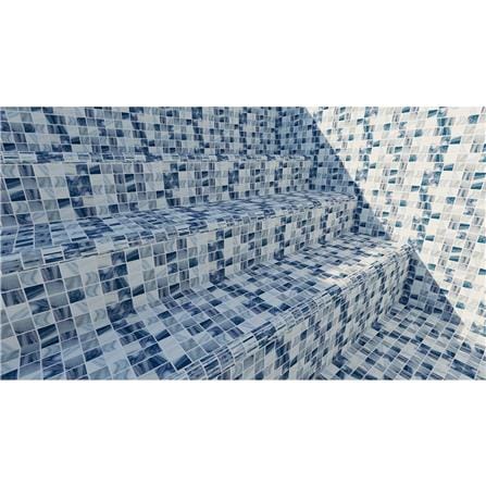 โมเสคแก้ว 30x30 ซม. GLASCERA โอเชี่ยน บรัช 3 น้ำเงิน_2