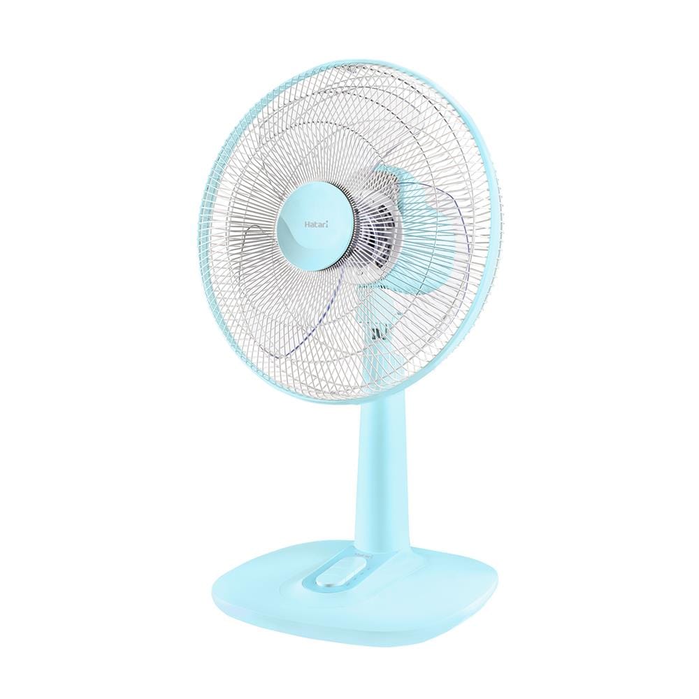 พัดลมตั้งโต๊ะ 14 นิ้ว HATARI T14M1 สีฟ้า
