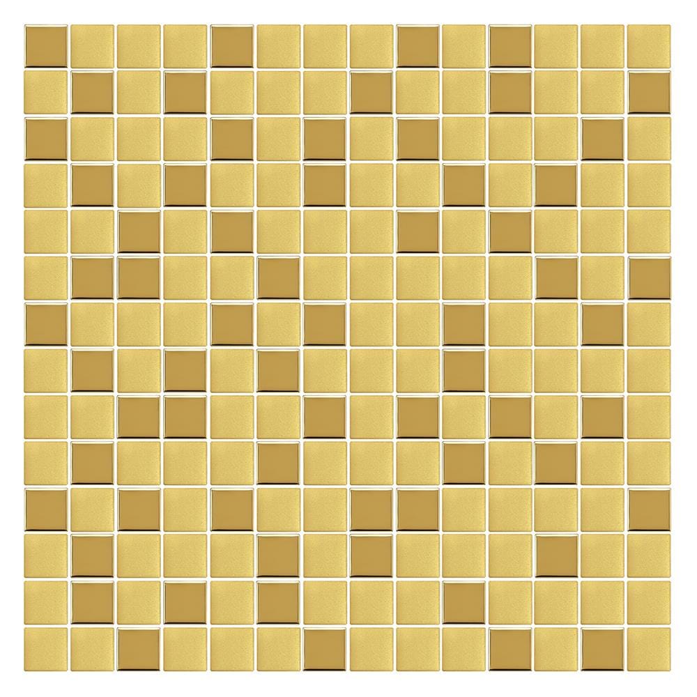 โมเสคแก้ว 30x30 ซม. GLASCERA แมตต์ แกรนด์ โกลด์