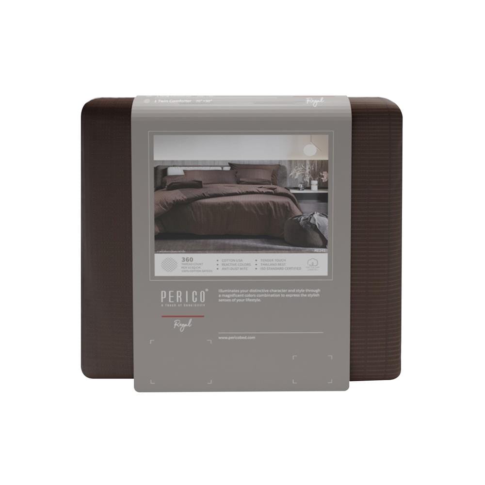 ชุดผ้าปูที่นอน 5 ฟุต 3 ชิ้น PERICO REGAL PRINT RE241