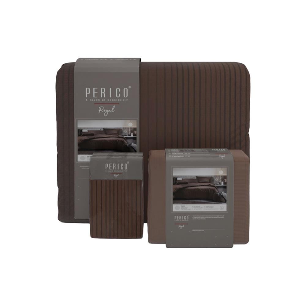 ชุดผ้าปู 6 ฟุต 6 ชิ้น PERICO REGAL PRINT RE241