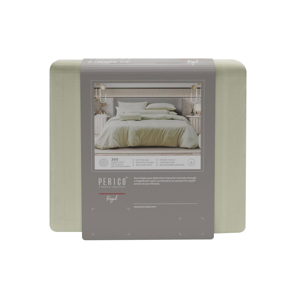 ชุดผ้าปูที่นอน 3.5 ฟุต 2 ชิ้น PERICO REGAL PRINT RE244