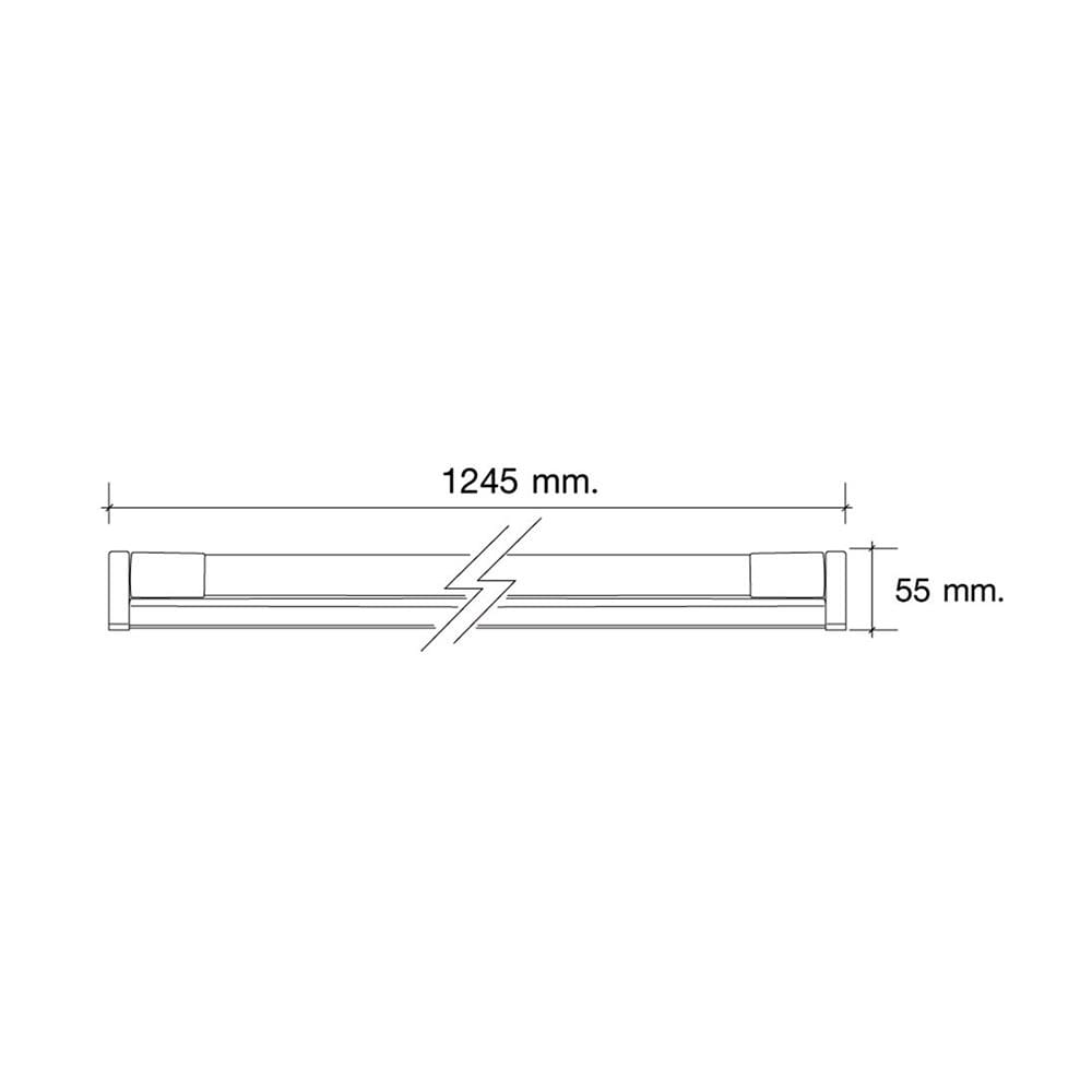 ชุดรางนีออน LED HI-TEK T8 HFILT0020D 20 วัตต์ DAYLIGHT