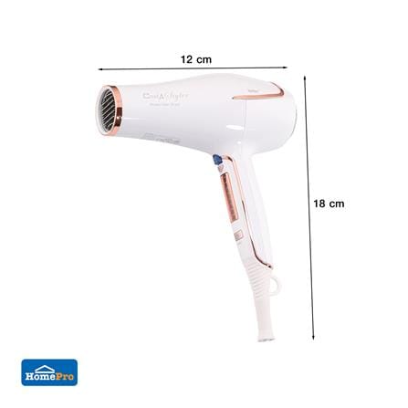 ไดร์เป่าผม COOL A STYLER RCY190 2200 วัตต์ สีขาว_4