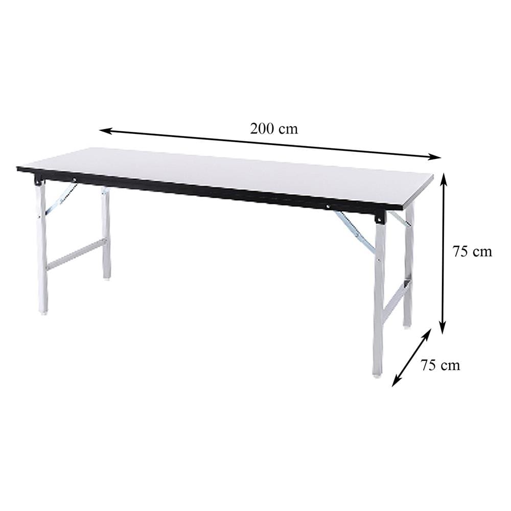โต๊ะอเนกประสงค์ ME LIVING T25 FORMICA 75X200 ซม. สีขาว