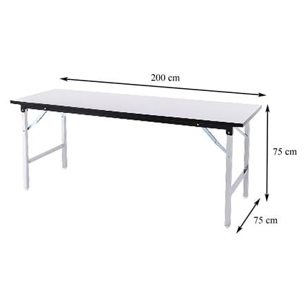 โต๊ะอเนกประสงค์ ME LIVING T25 FORMICA 75X200 ซม. สีขาว_6