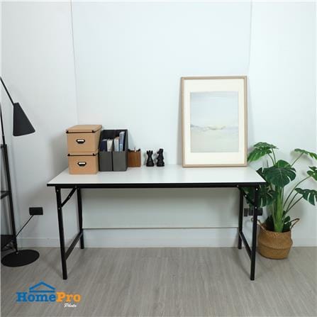 โต๊ะอเนกประสงค์ ME LIVING T19 MELAMINE 60X150 ซม. สีขาว_6