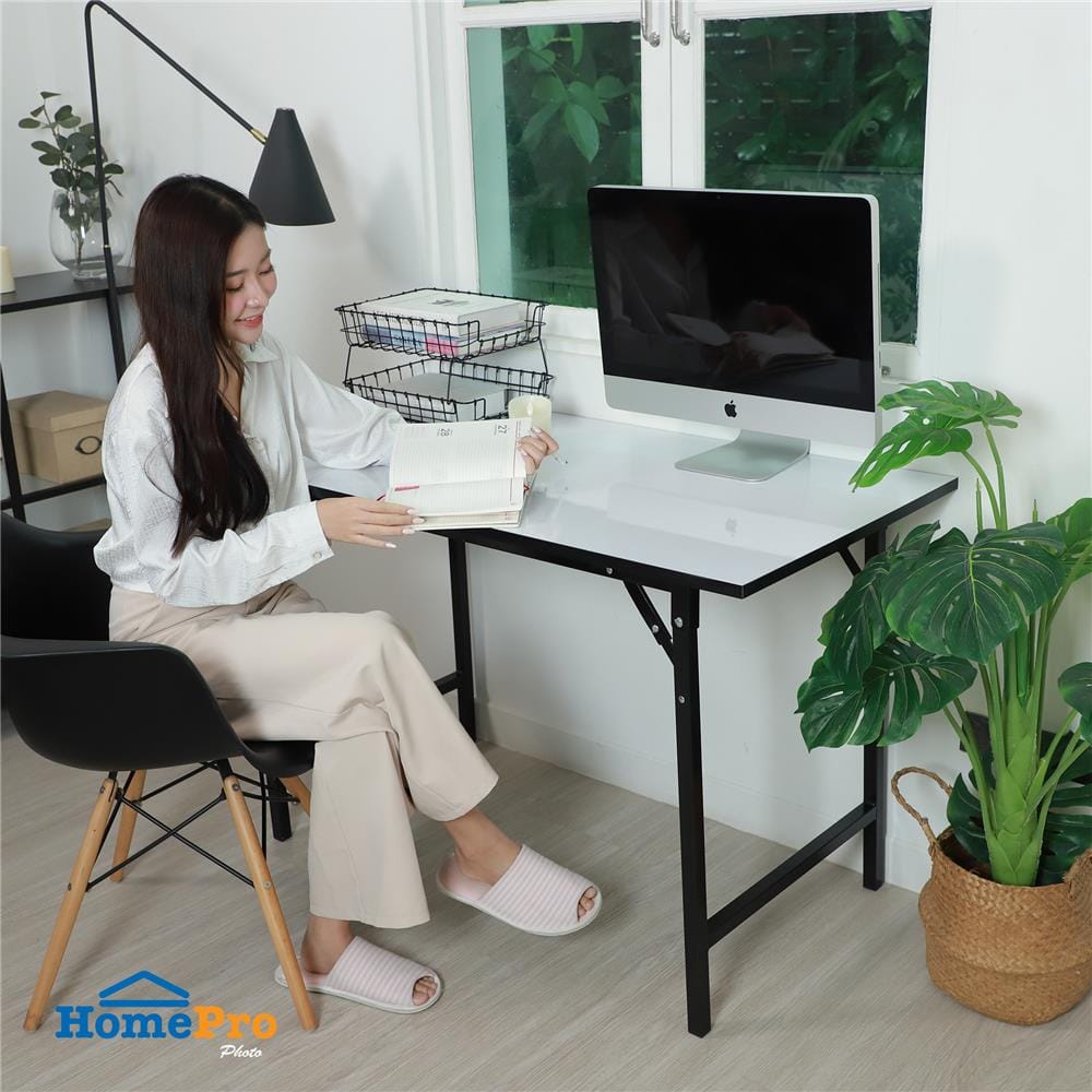 โต๊ะอเนกประสงค์ ME LIVING T19 FORMICA 60X120 ซม. สีขาว